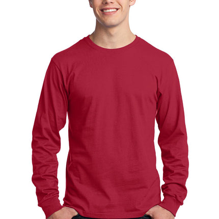 Port & Company ®  - Long Sleeve Core Cotton Tee. PC54LS
