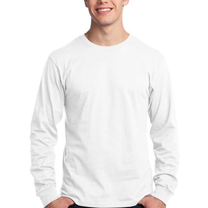 Port & Company ®  - Long Sleeve Core Cotton Tee. PC54LS