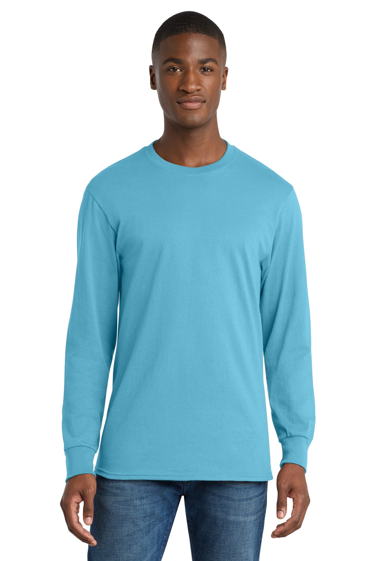 Port & Co™ Long Sleeve Core Cotton Tee PC54LS