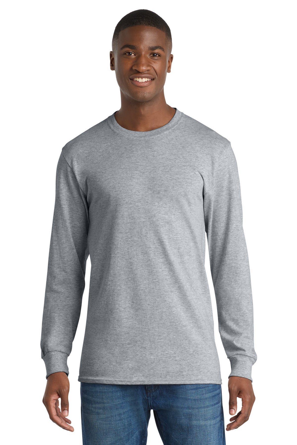 Port & Co™ Long Sleeve Core Cotton Tee PC54LS