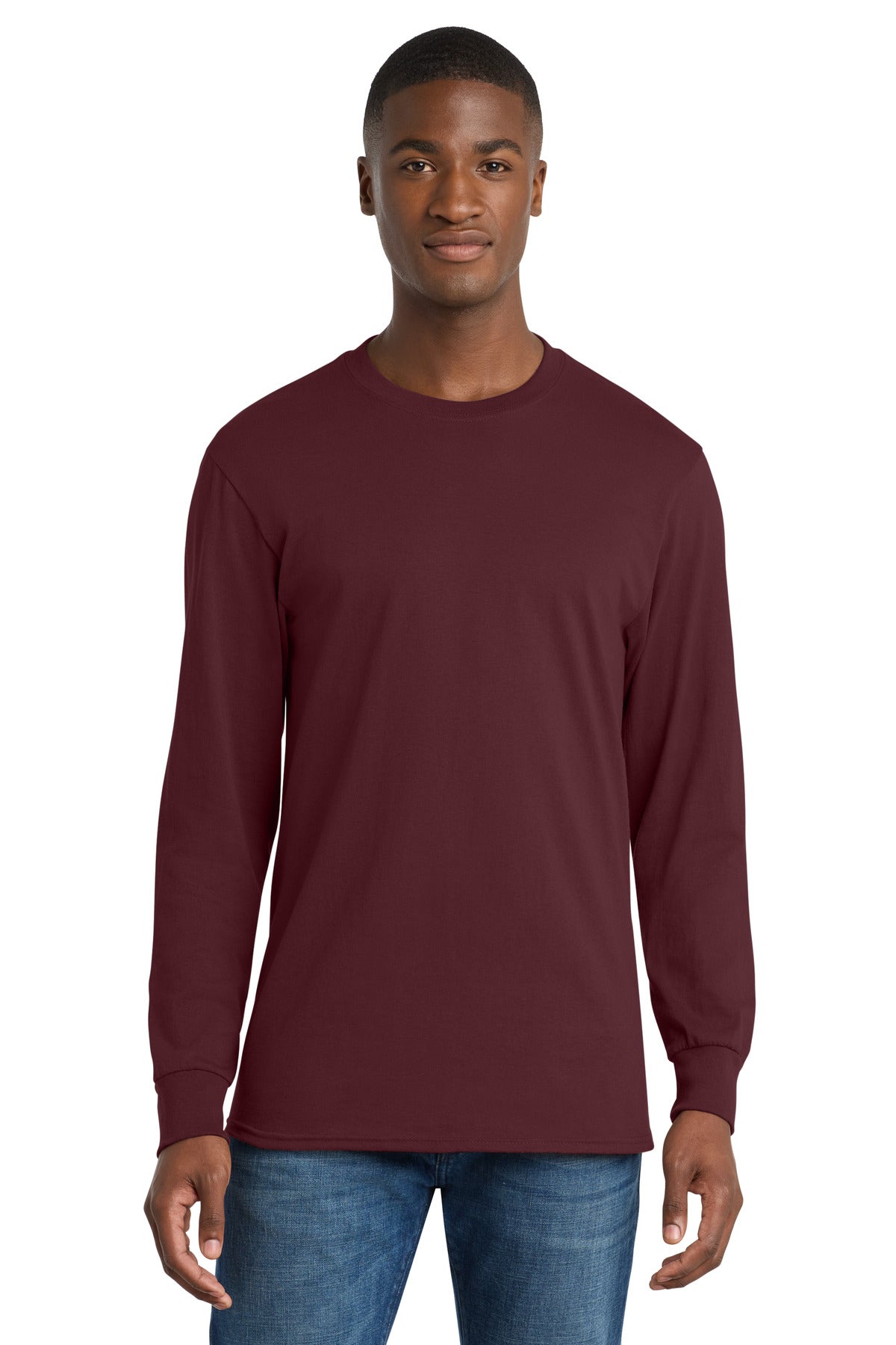 Port & Co™ Long Sleeve Core Cotton Tee PC54LS
