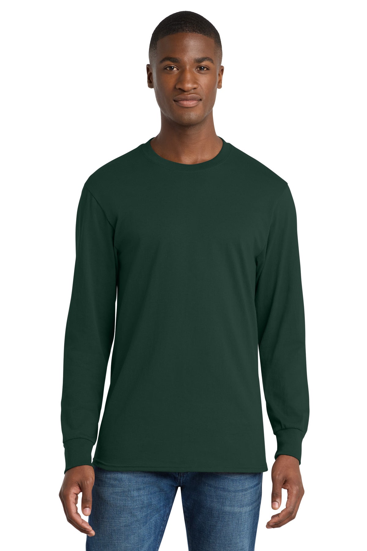 Port & Co™ Long Sleeve Core Cotton Tee PC54LS