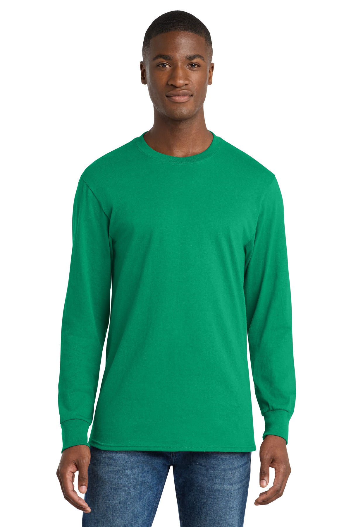 Port & Co™ Long Sleeve Core Cotton Tee PC54LS