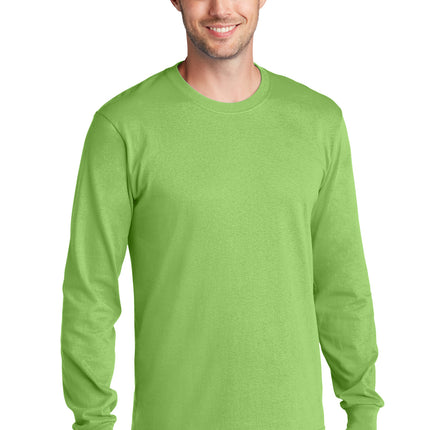 Port & Company ®  - Long Sleeve Core Cotton Tee. PC54LS
