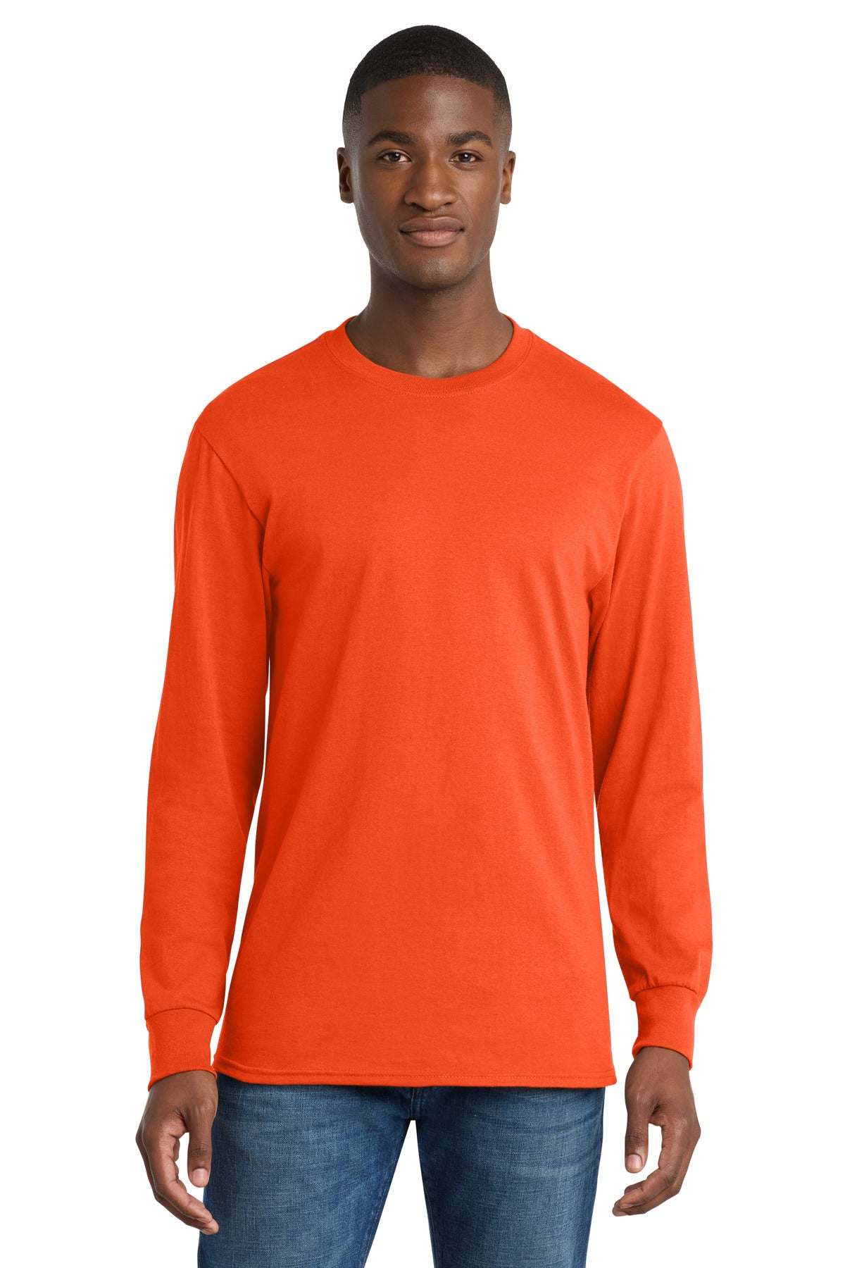 Port & Co™ Long Sleeve Core Cotton Tee PC54LS