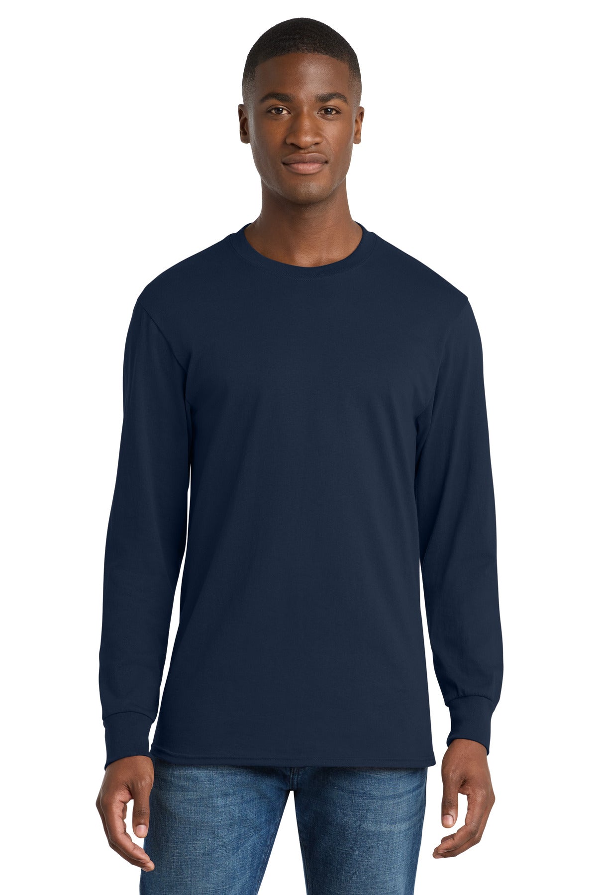 Port & Co™ Long Sleeve Core Cotton Tee PC54LS