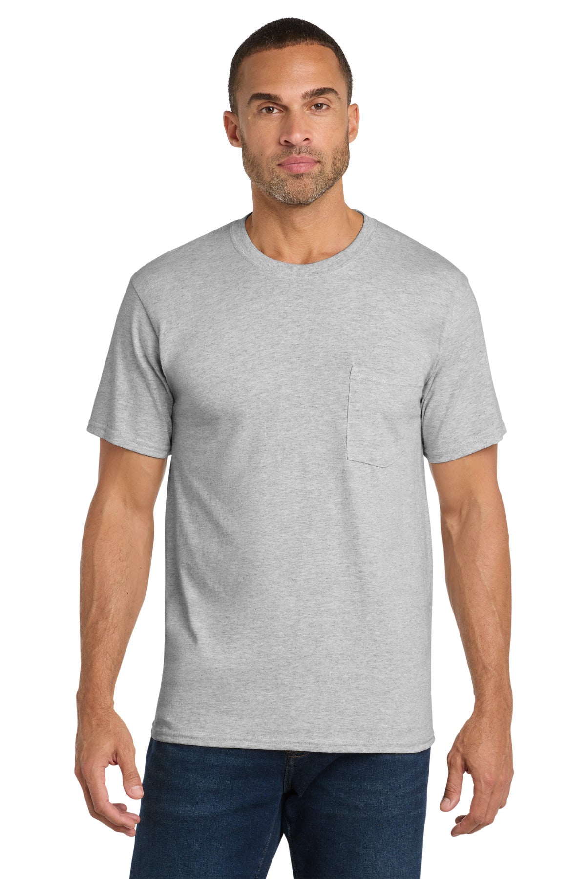 Port & Co™ Core Cotton Pocket Tee PC54P