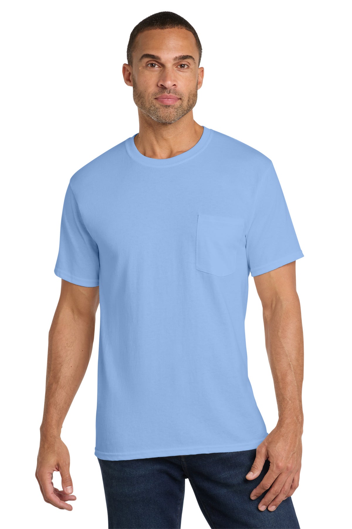 Port & Co™ Core Cotton Pocket Tee PC54P