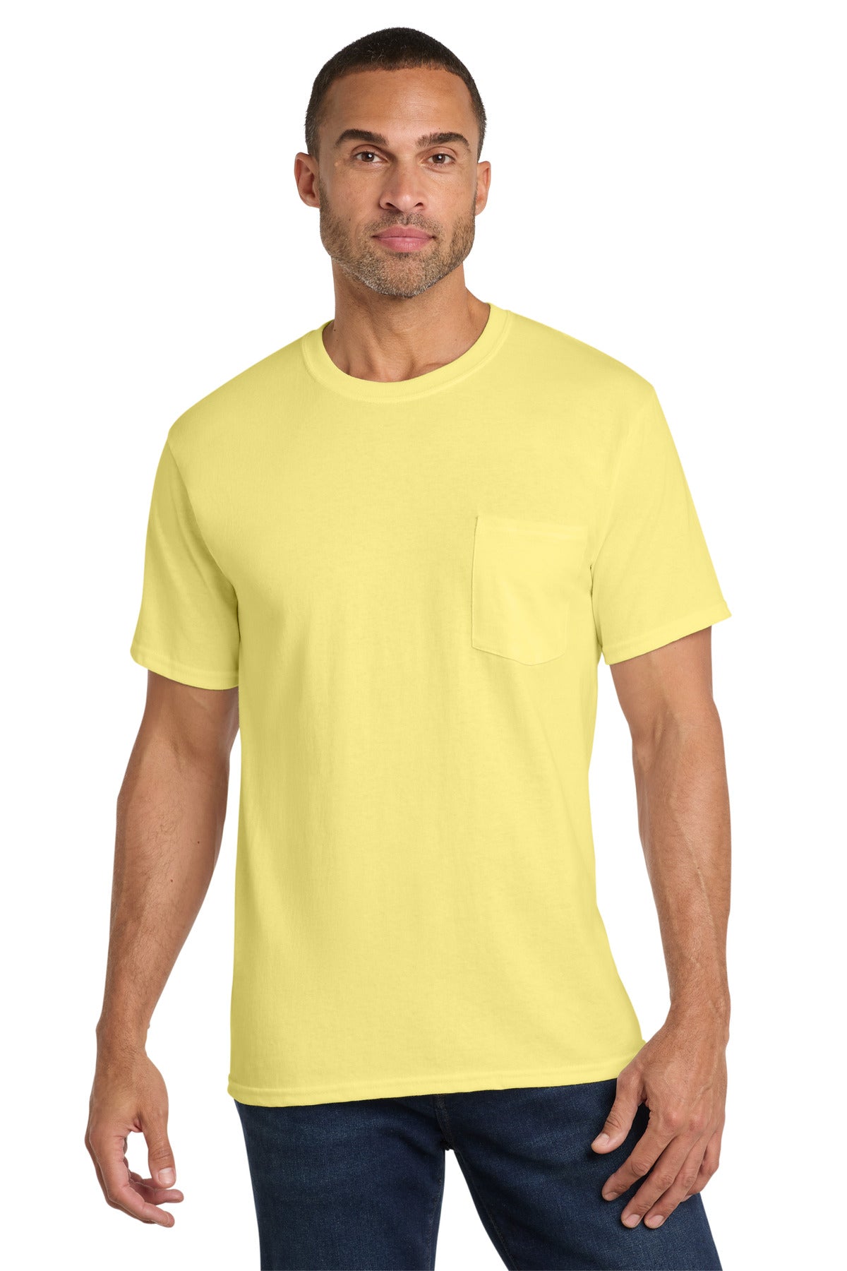 Port & Co™ Core Cotton Pocket Tee PC54P