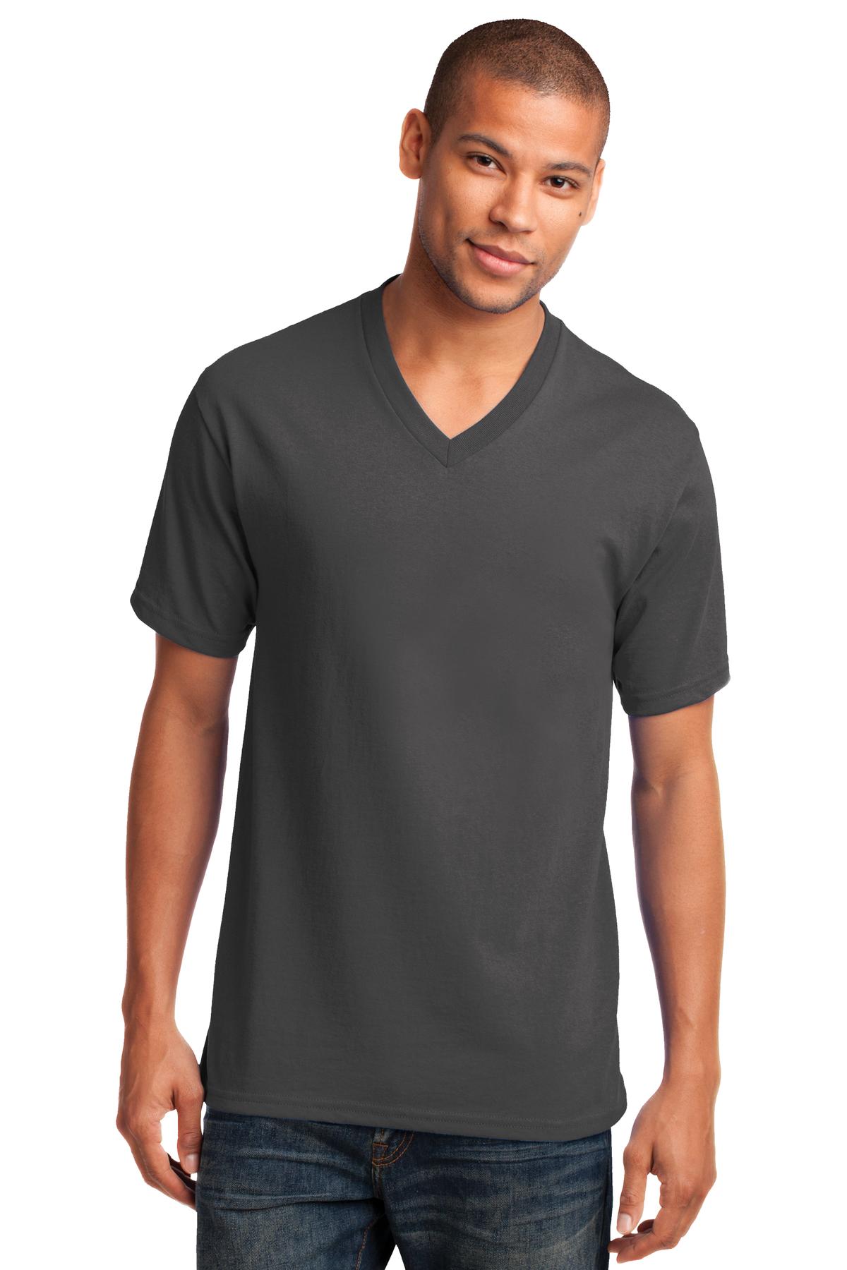 Port & Co™ Core Cotton V-Neck Tee PC54V
