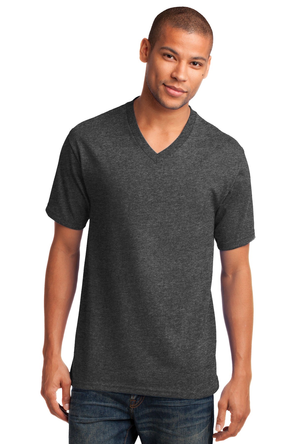 Port & Co™ Core Cotton V-Neck Tee PC54V