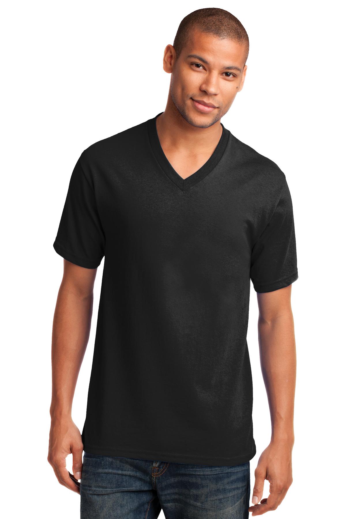 Port & Co™ Core Cotton V-Neck Tee PC54V