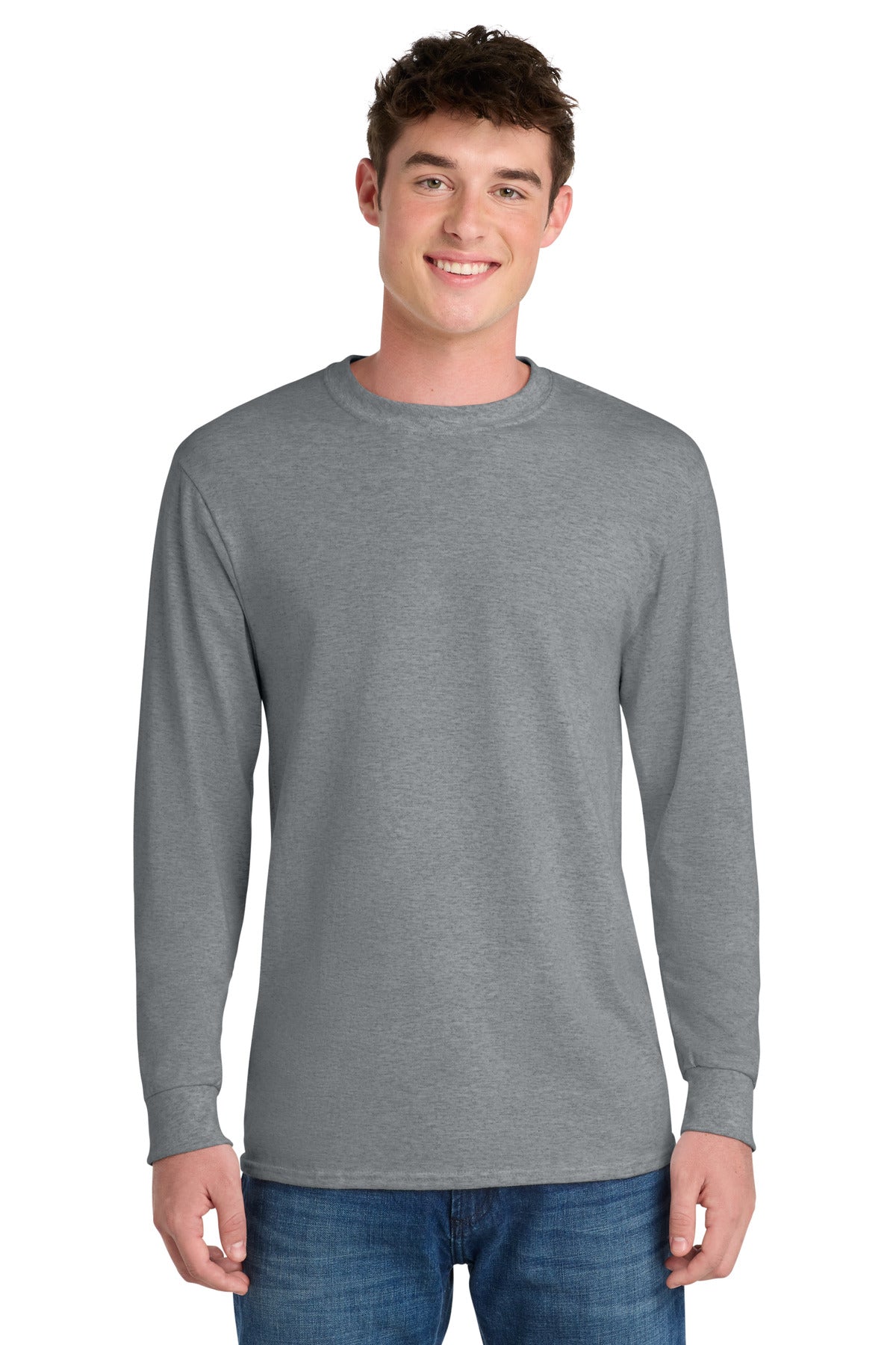 Port & Co™ Tall Long Sleeve Core Blend Tee PC55LST
