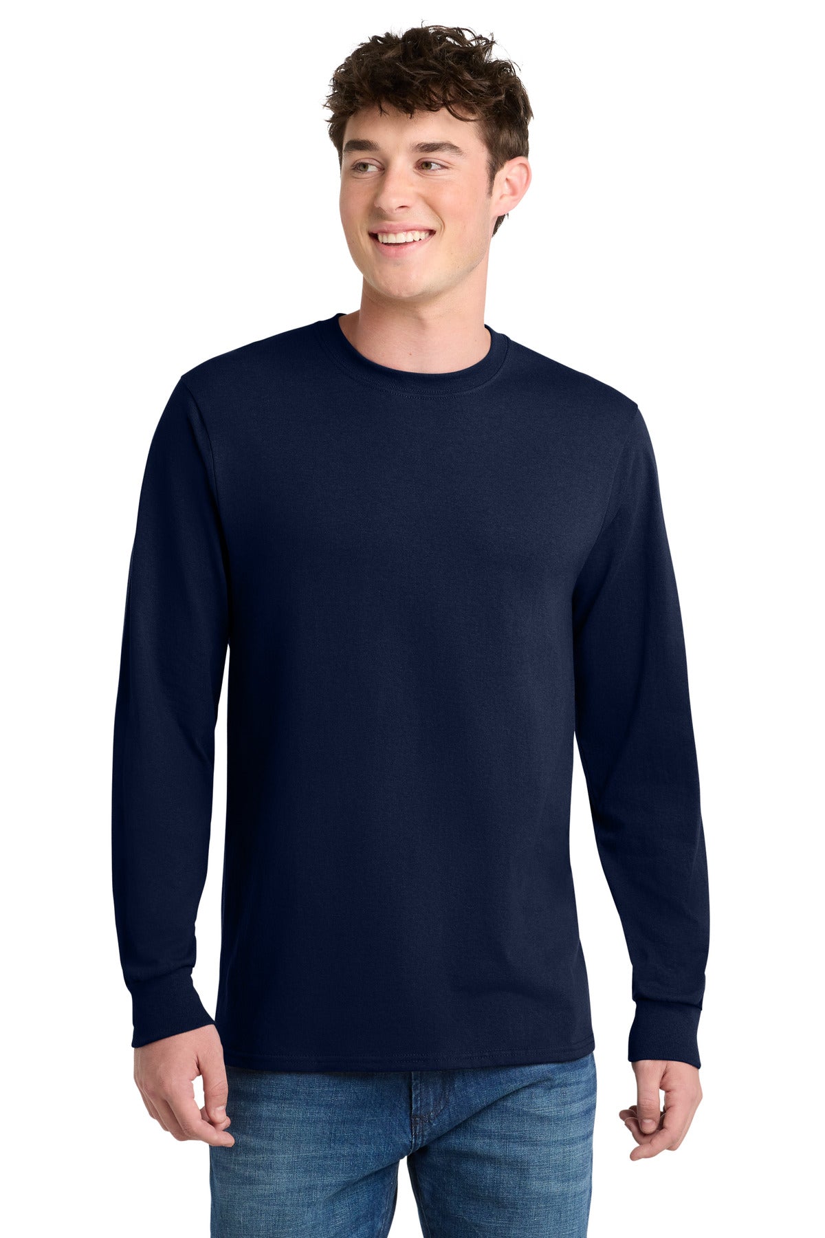 Port & Co™ Tall Long Sleeve Core Blend Tee PC55LST