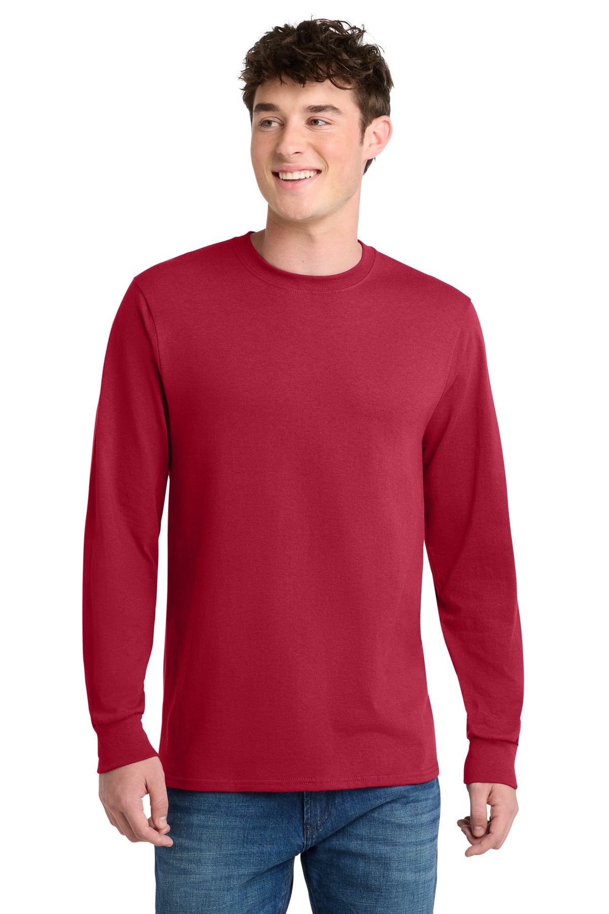 Port & Co™ Tall Long Sleeve Core Blend Tee PC55LST