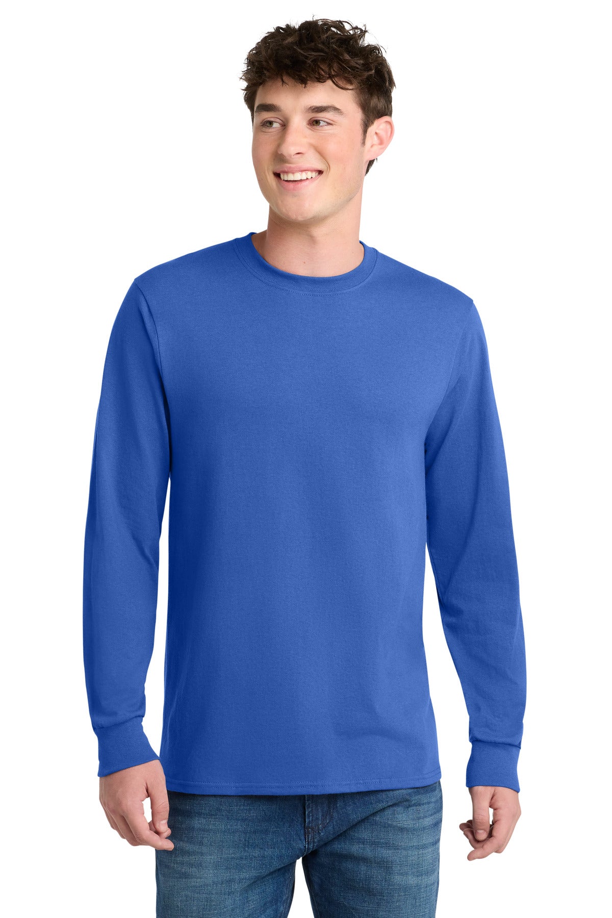 Port & Co™ Tall Long Sleeve Core Blend Tee PC55LST