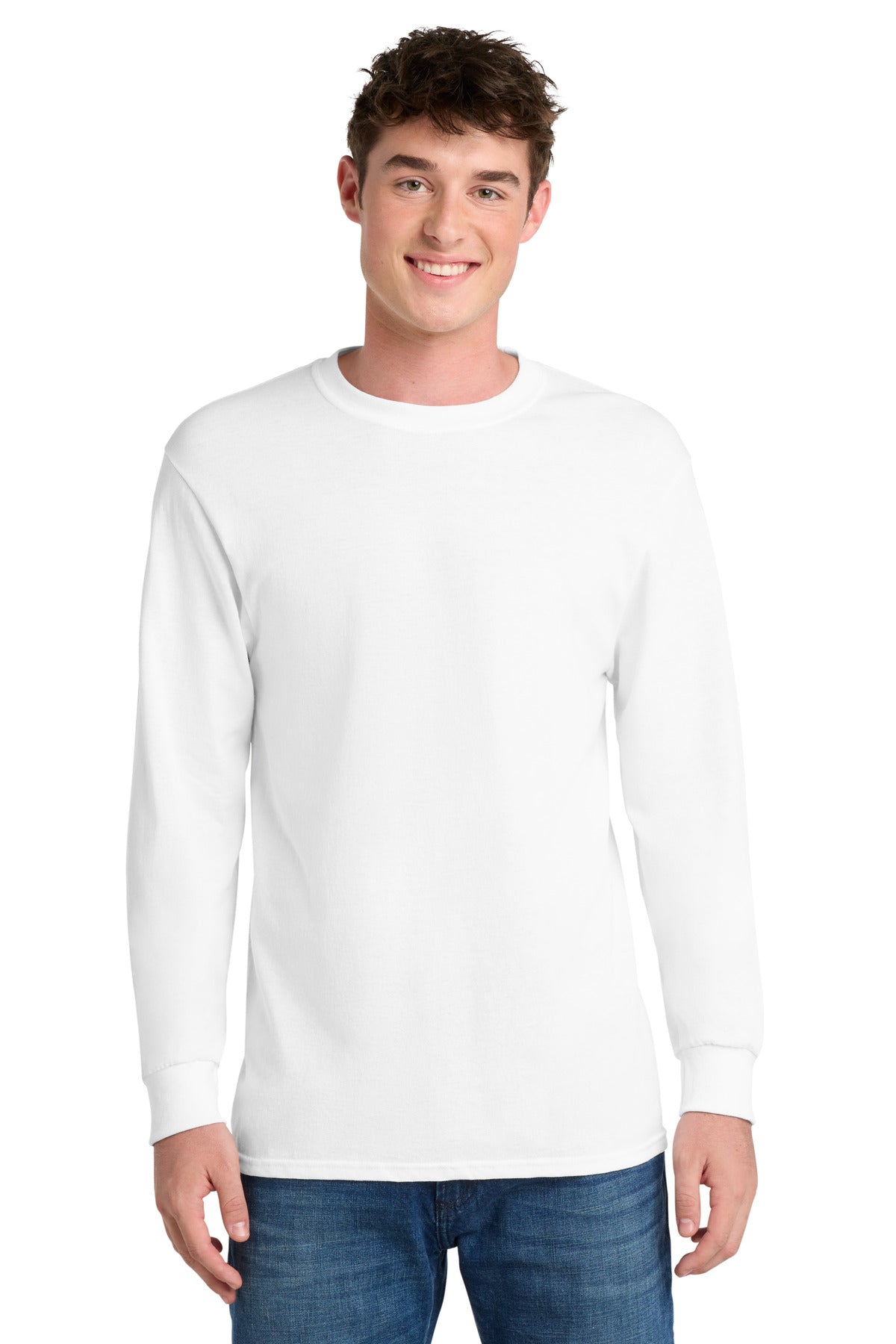 Port & Co™ Tall Long Sleeve Core Blend Tee PC55LST