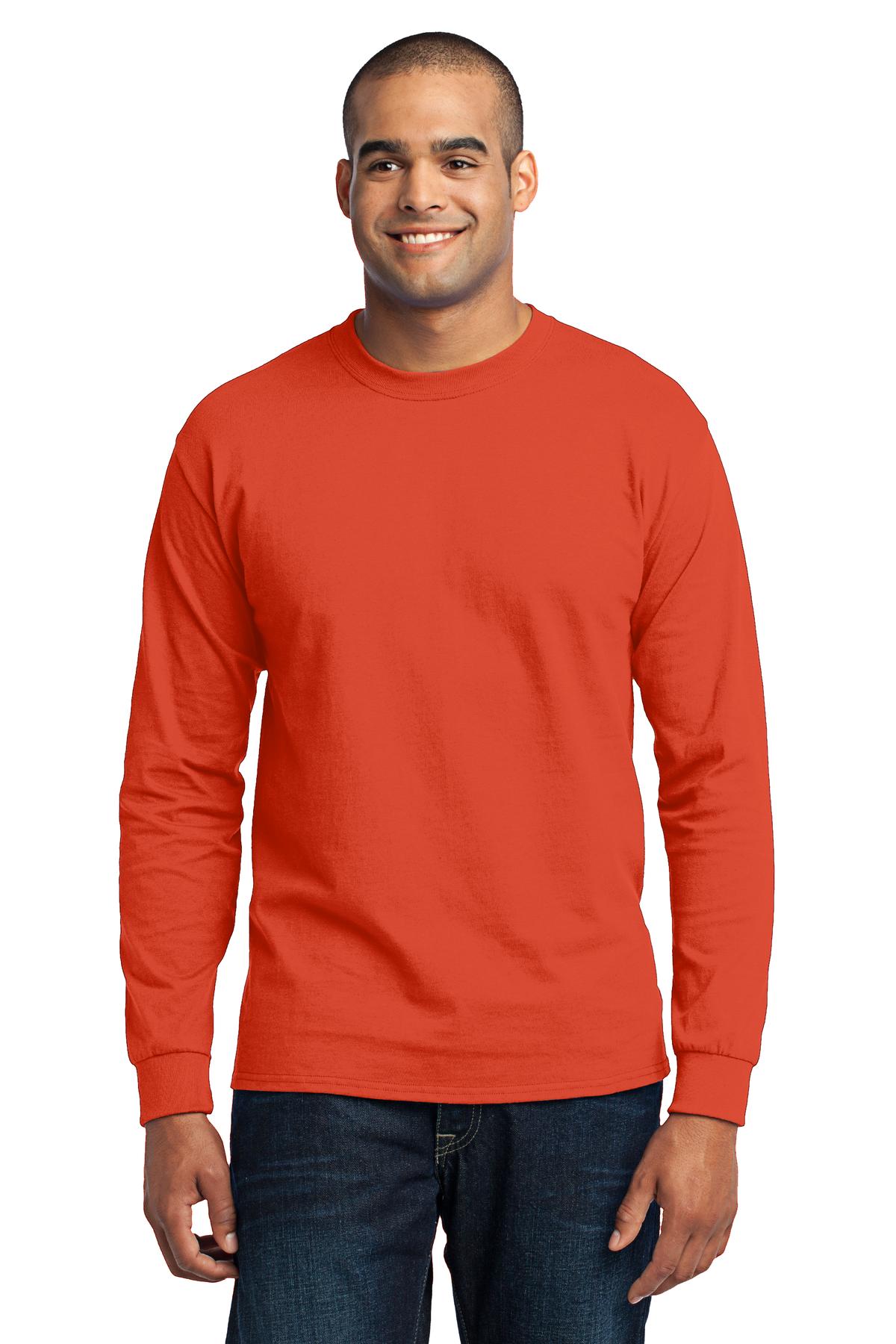 Port & Co™ Long Sleeve Core Blend Tee PC55LS