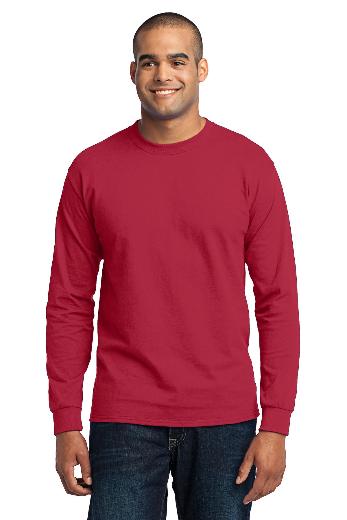 Port & Co™ Long Sleeve Core Blend Tee PC55LS