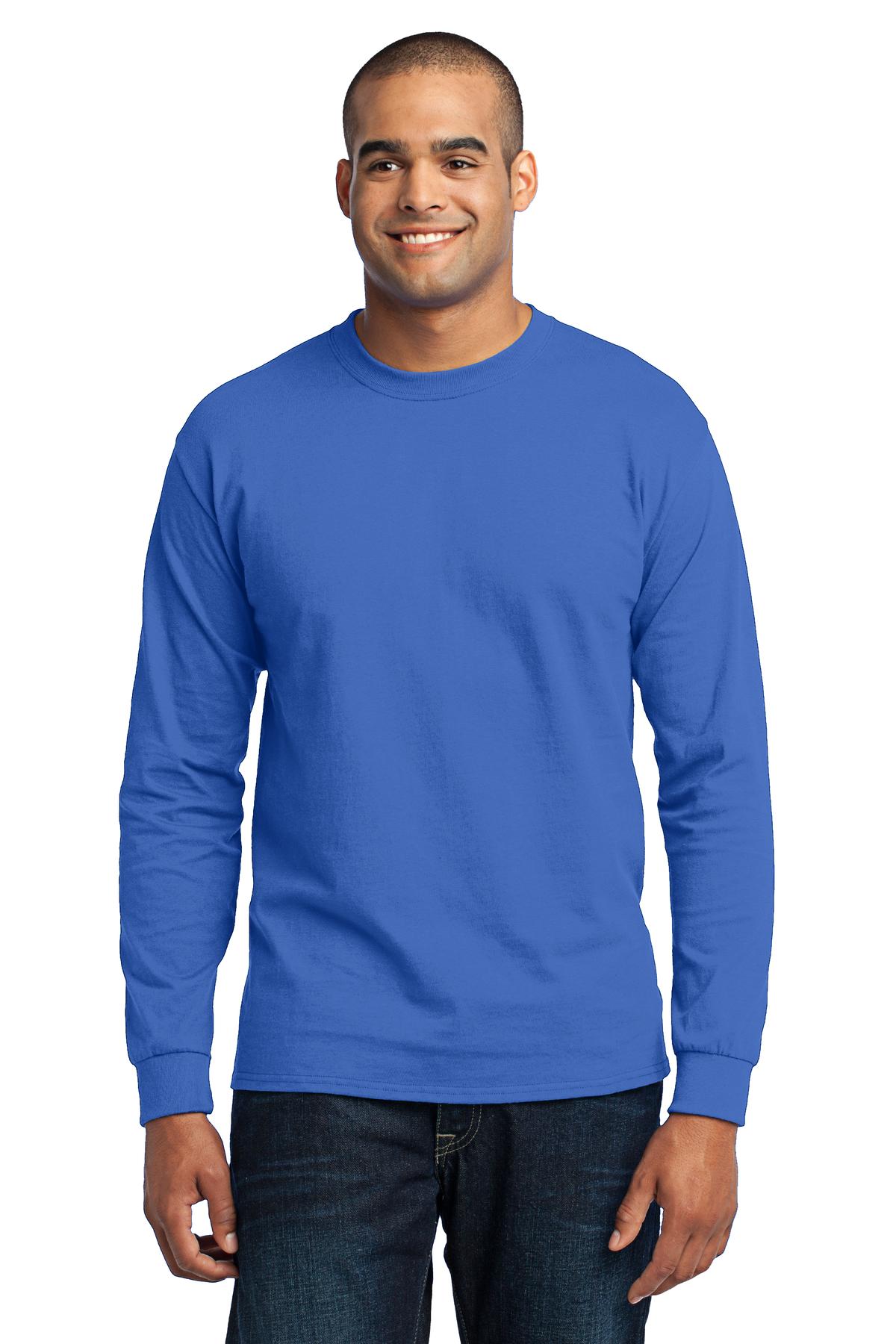 Port & Co™ Long Sleeve Core Blend Tee PC55LS