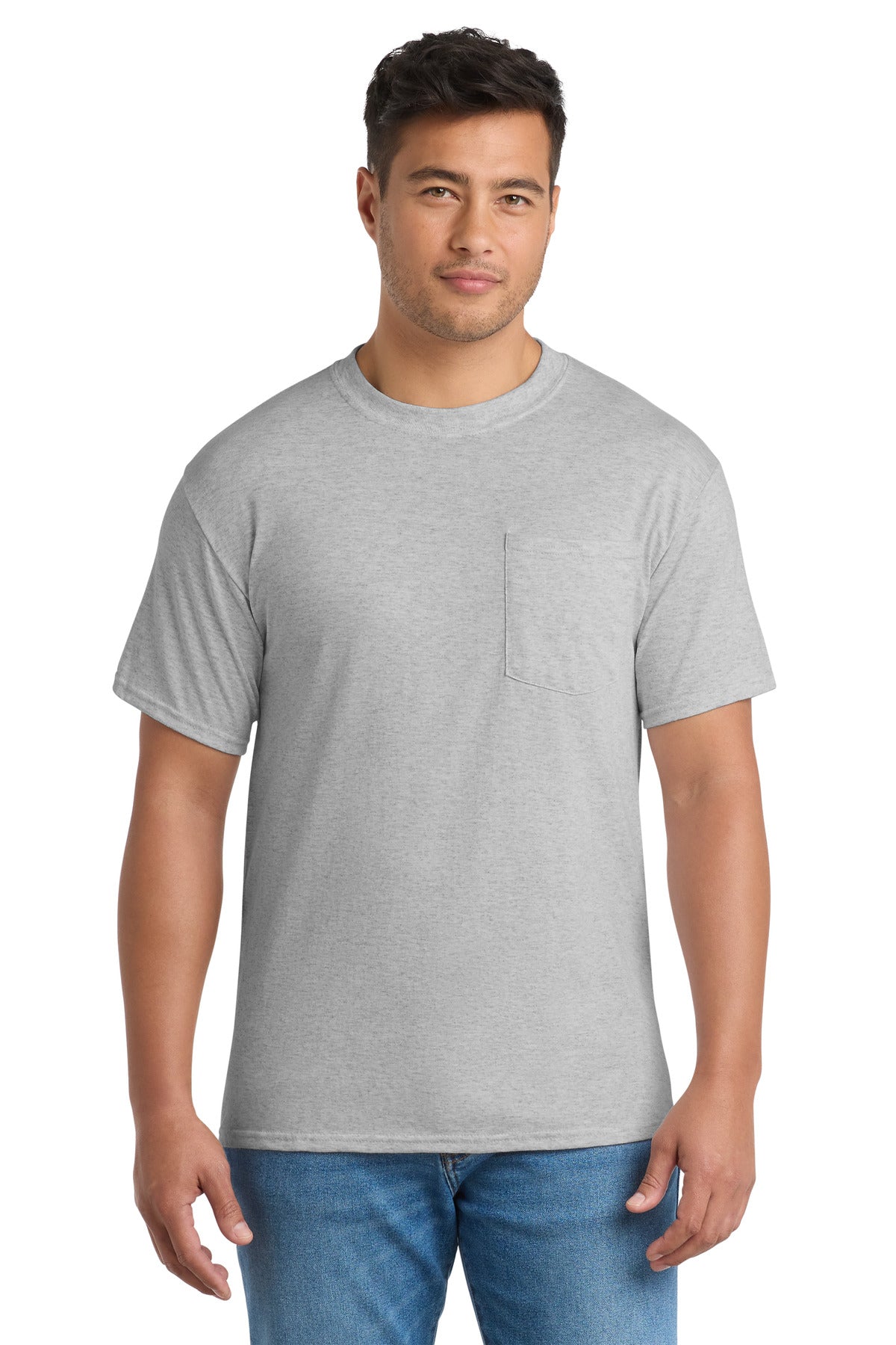 Port & Co™ Tall Core Blend Pocket Tee PC55PT