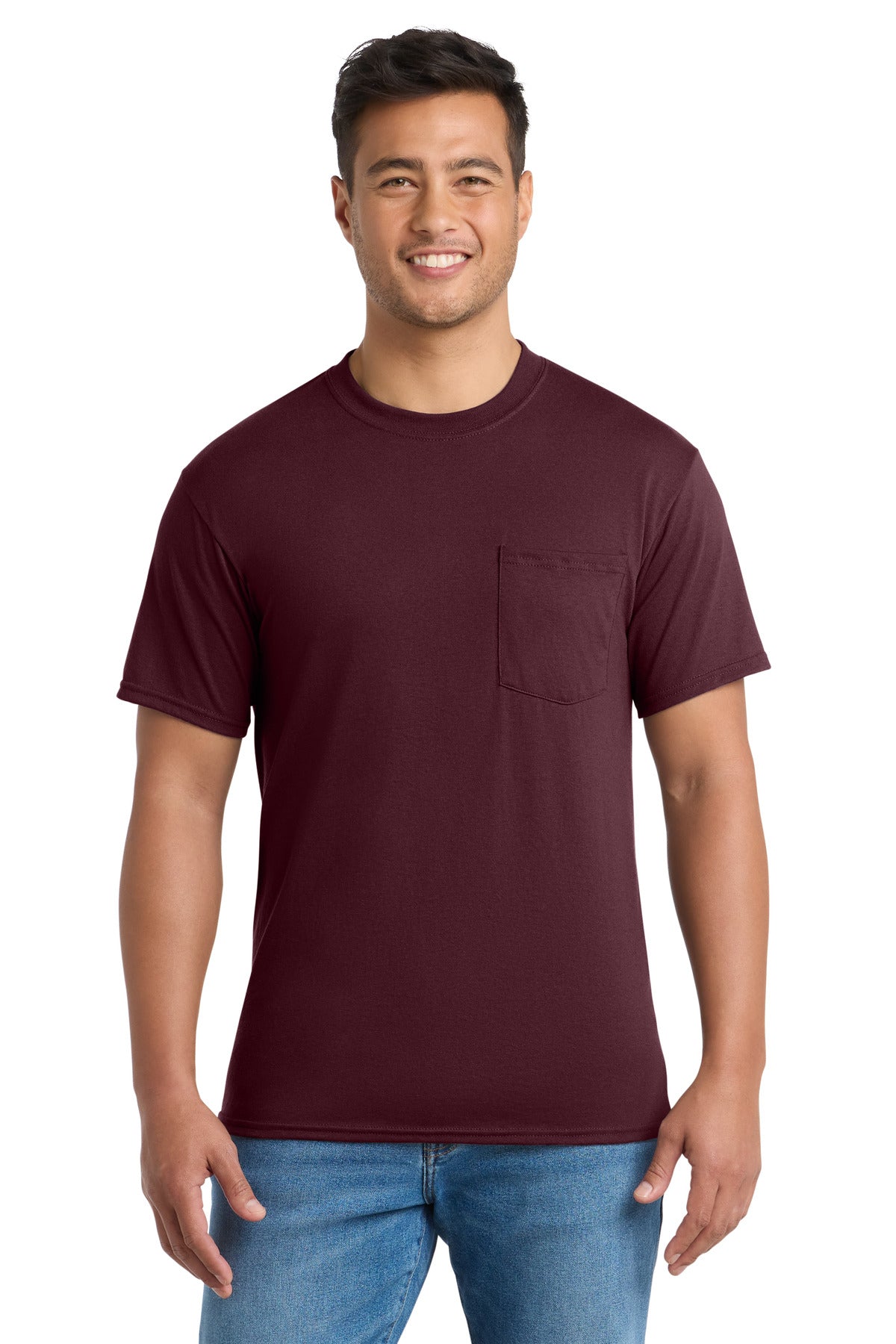 Port & Co™ Tall Core Blend Pocket Tee PC55PT