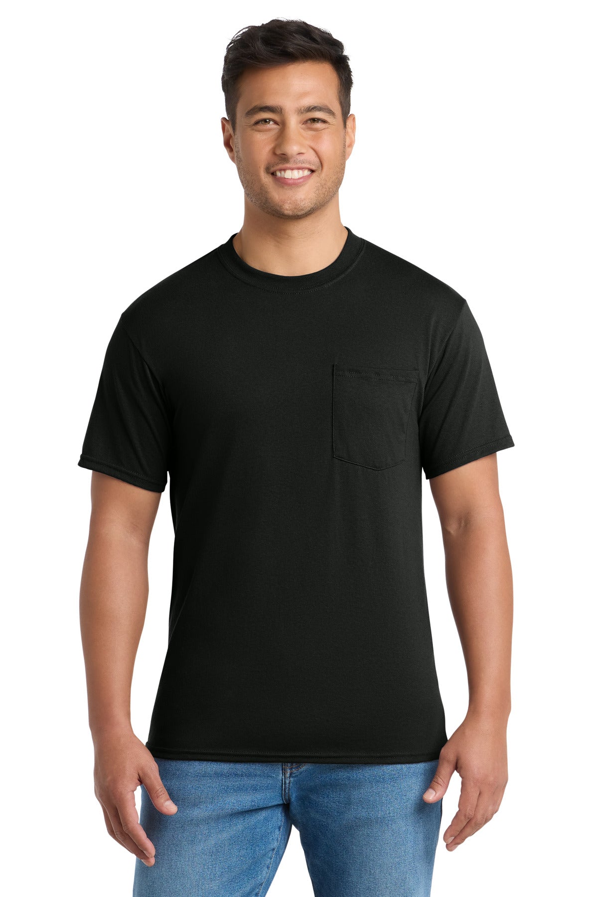 Port & Co™ Tall Core Blend Pocket Tee PC55PT
