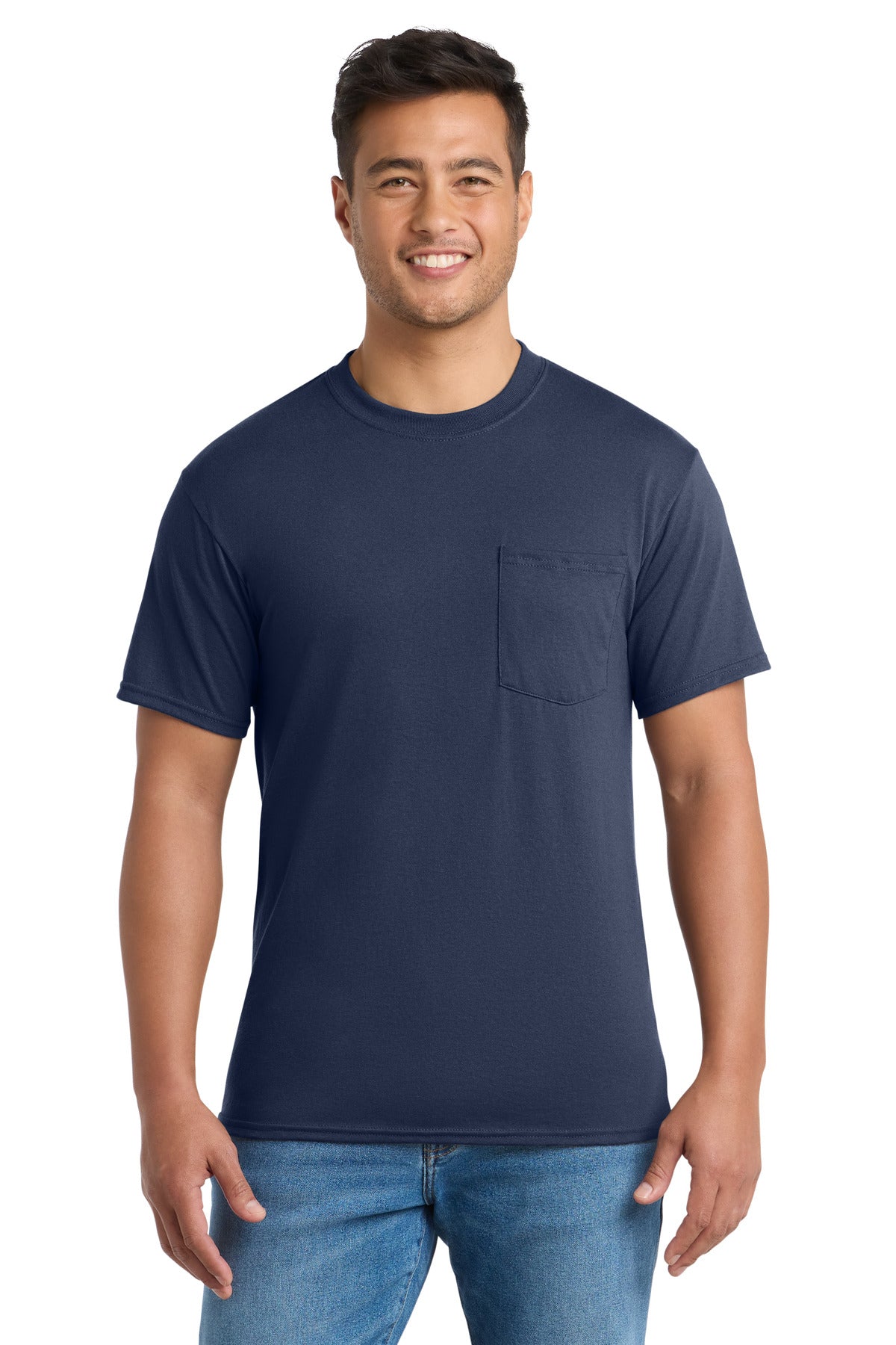 Port & Co™ Tall Core Blend Pocket Tee PC55PT