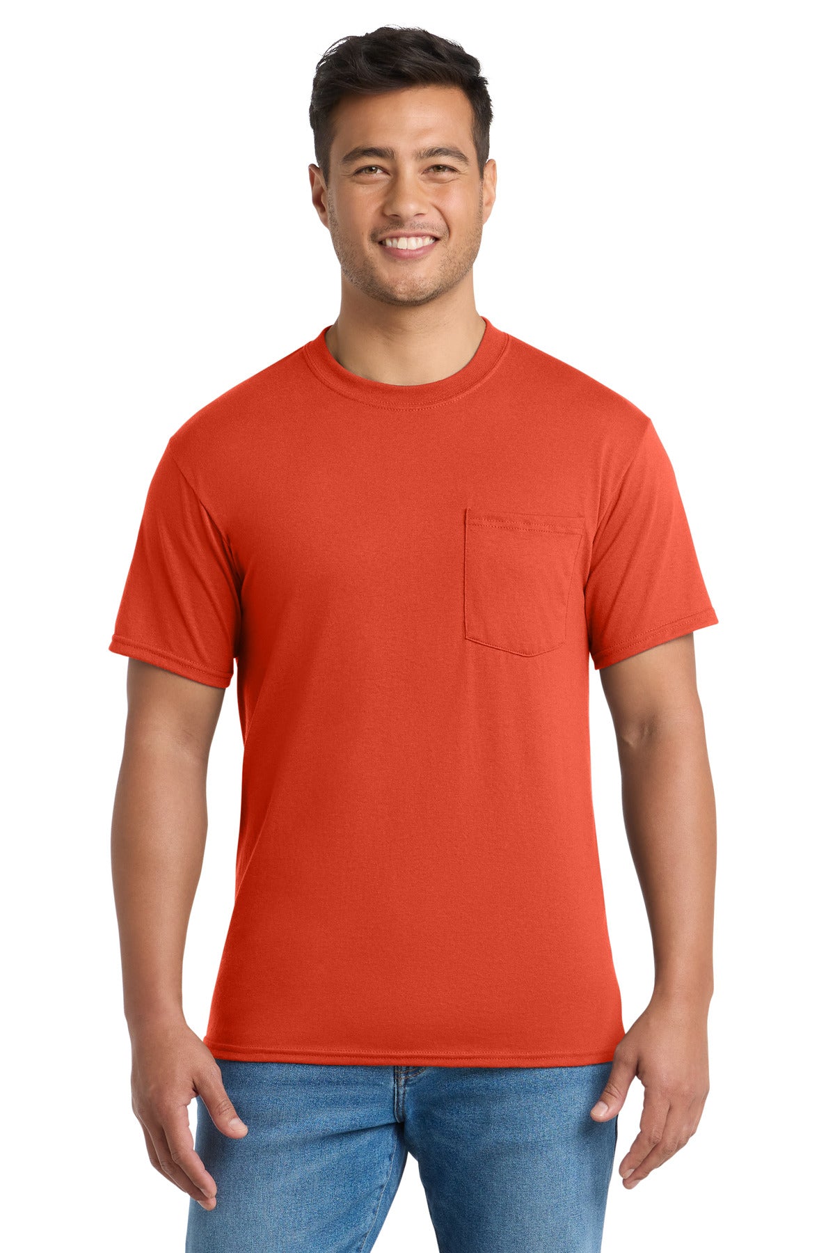 Port & Co™ Tall Core Blend Pocket Tee PC55PT