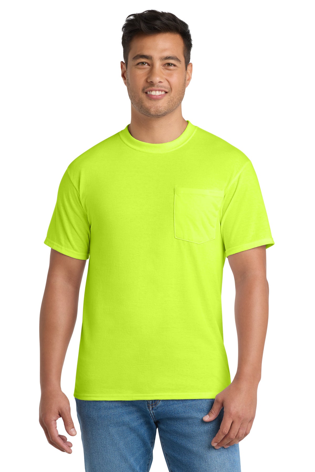 Port & Co™ Tall Core Blend Pocket Tee PC55PT