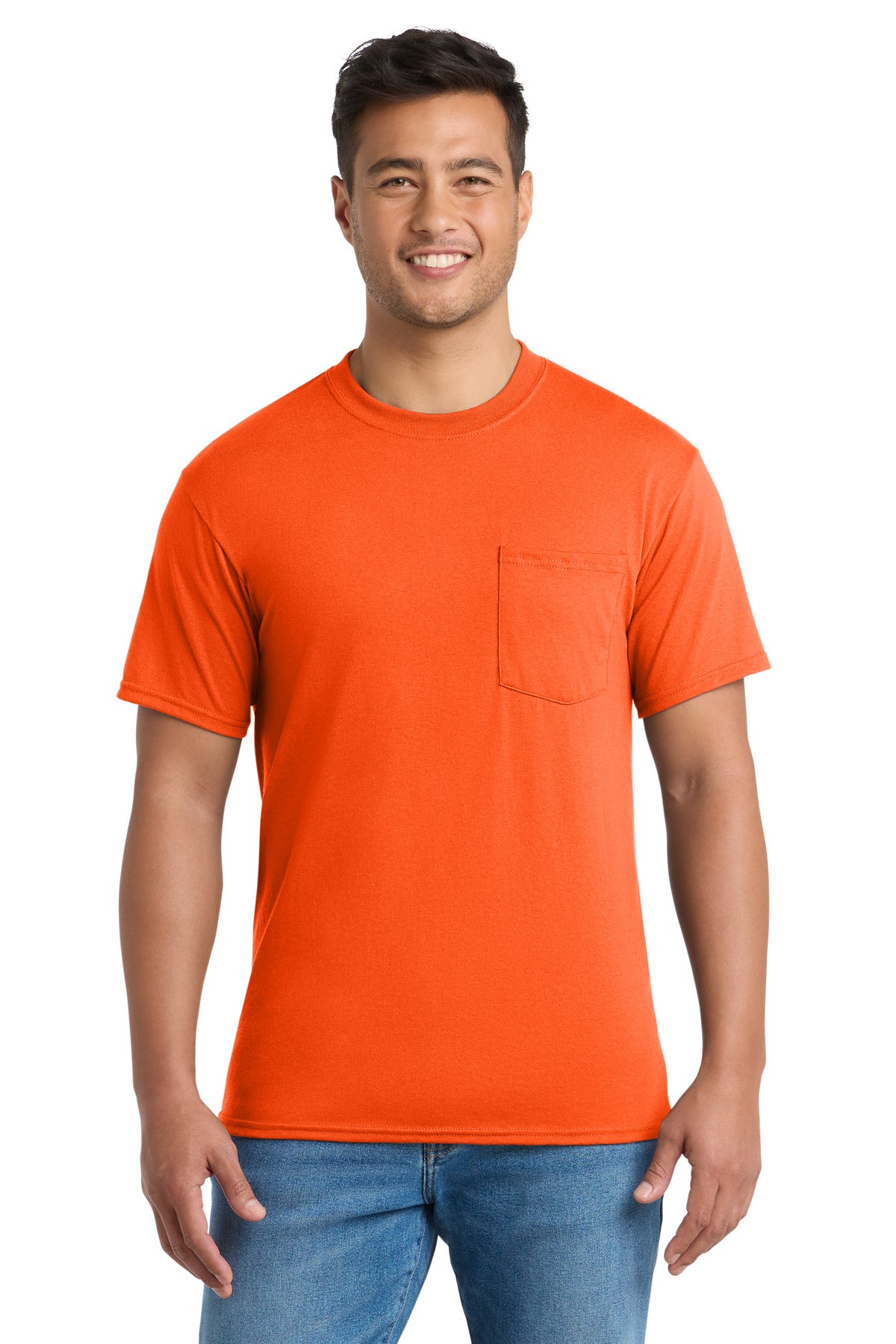 Port & Co™ Tall Core Blend Pocket Tee PC55PT