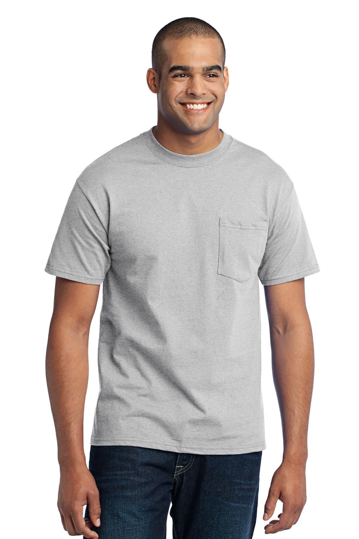 Port & Co™ Core Blend Pocket Tee PC55P