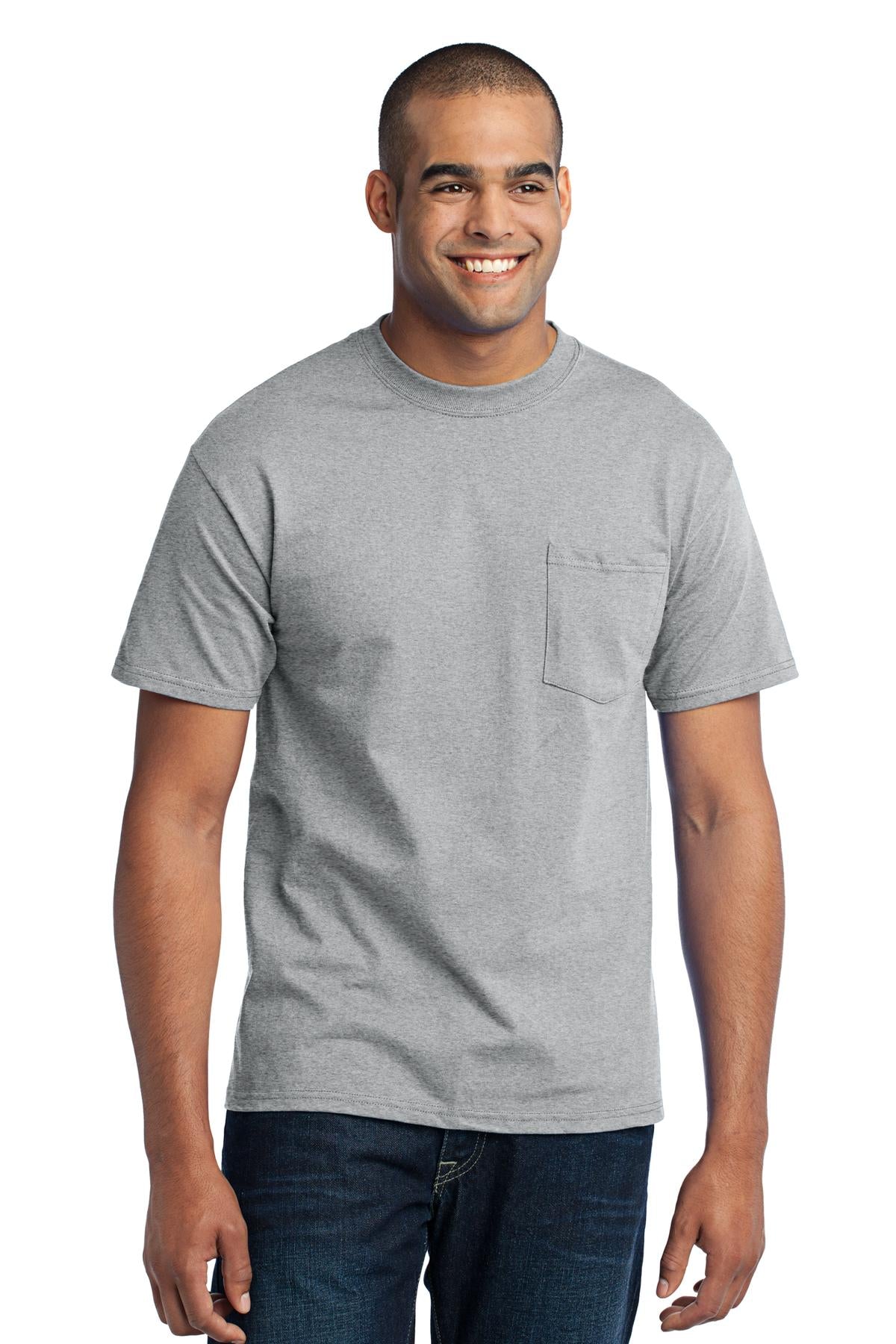 Port & Co™ Core Blend Pocket Tee PC55P
