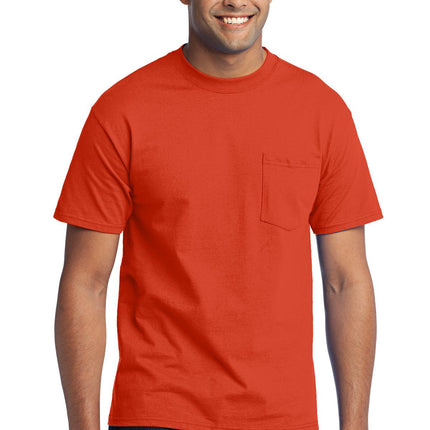 Port & Company ®  - Core Blend Pocket Tee. PC55P