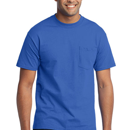 Port & Company ®  Tall Core Blend Pocket Tee. PC55PT