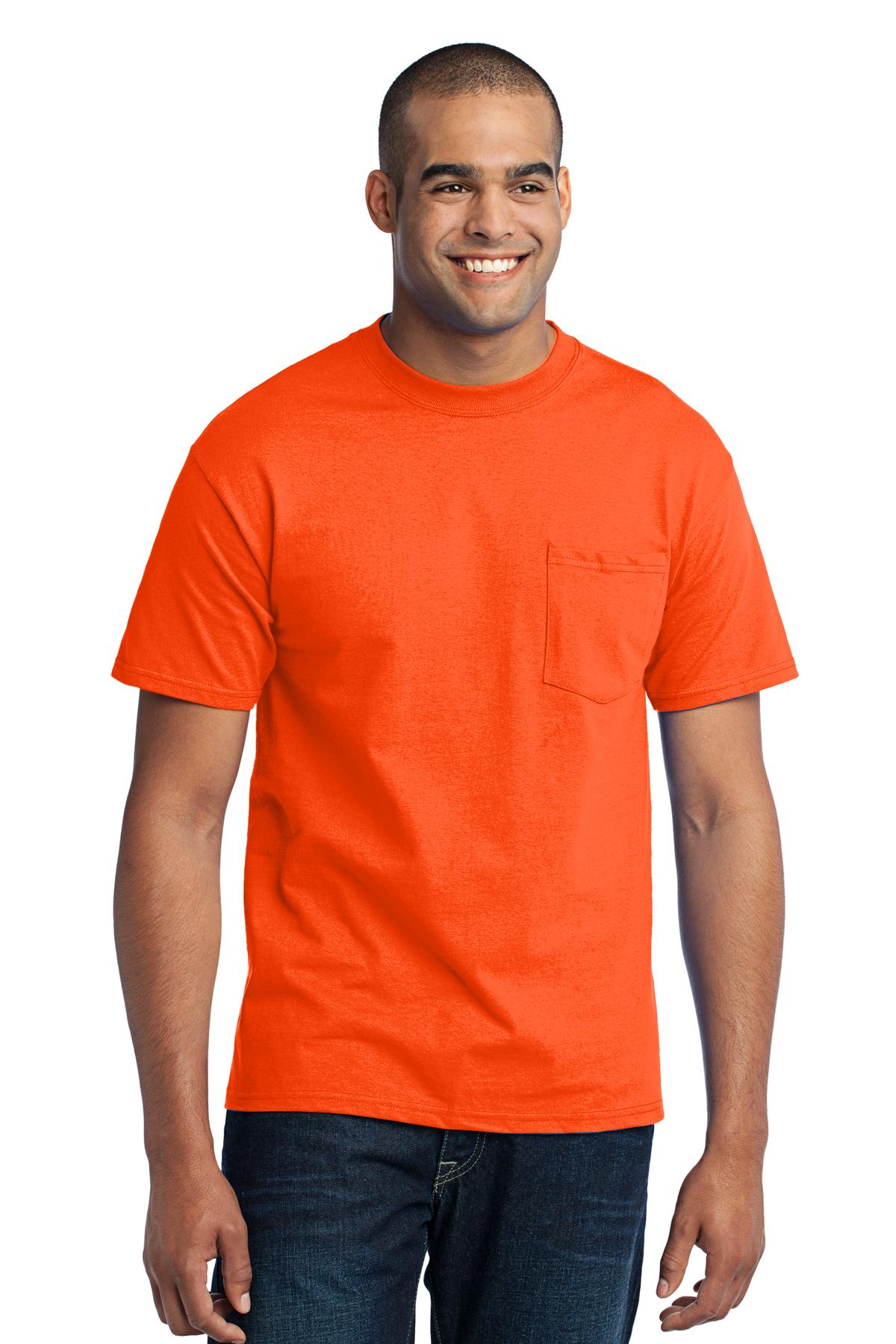 Port & Co™ Core Blend Pocket Tee PC55P