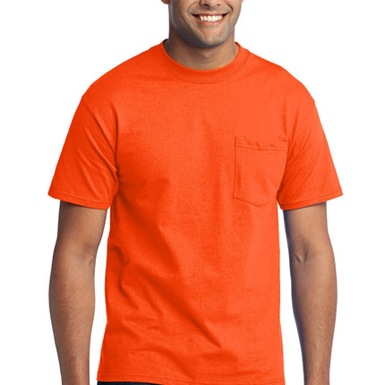 Port & Company ®  - Core Blend Pocket Tee. PC55P