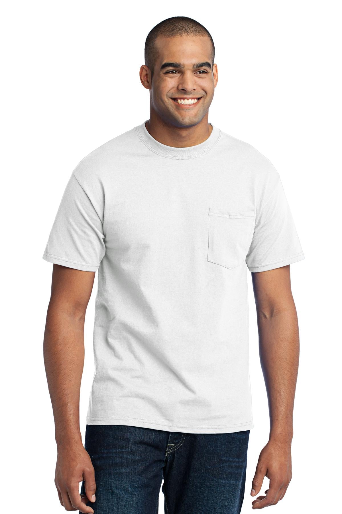 Port & Co™ Core Blend Pocket Tee PC55P