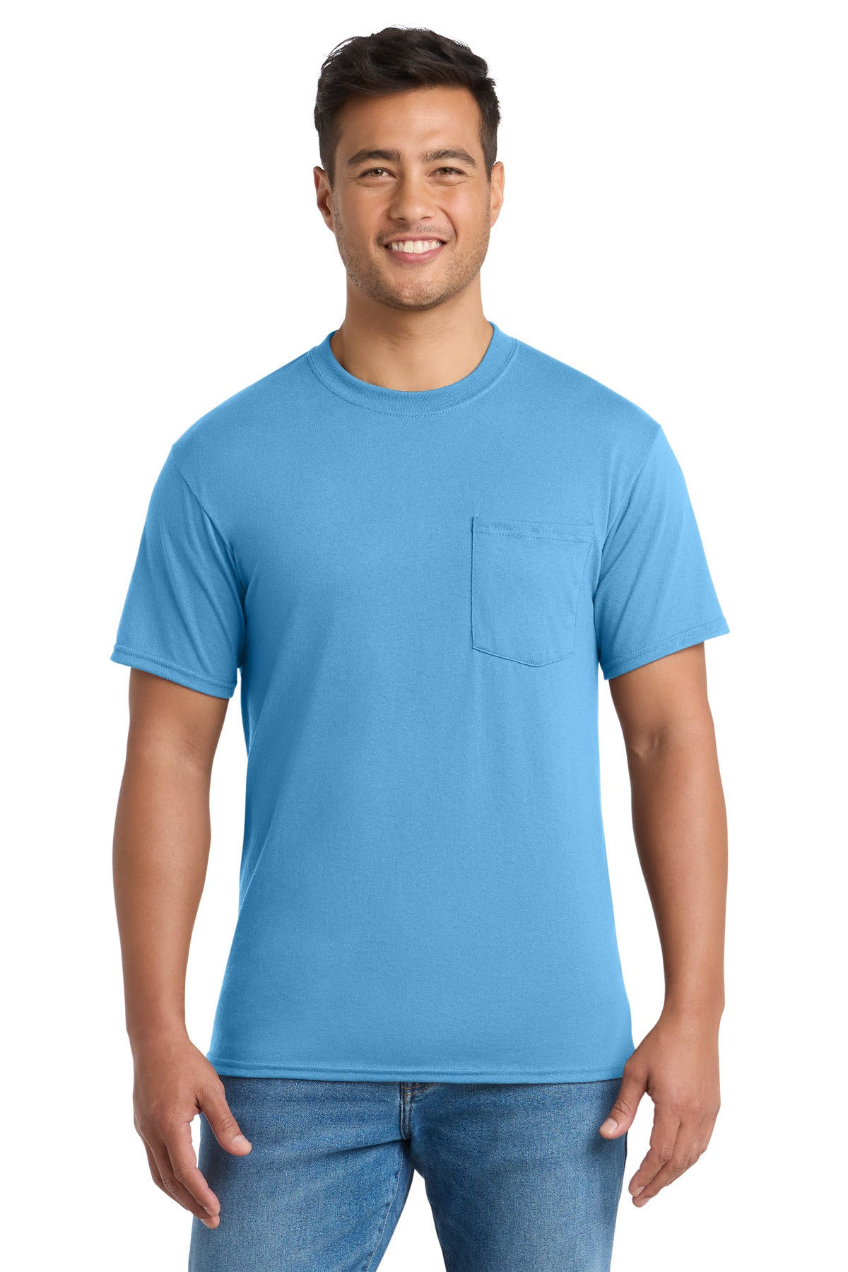 Port & Co™ Core Blend Pocket Tee PC55P