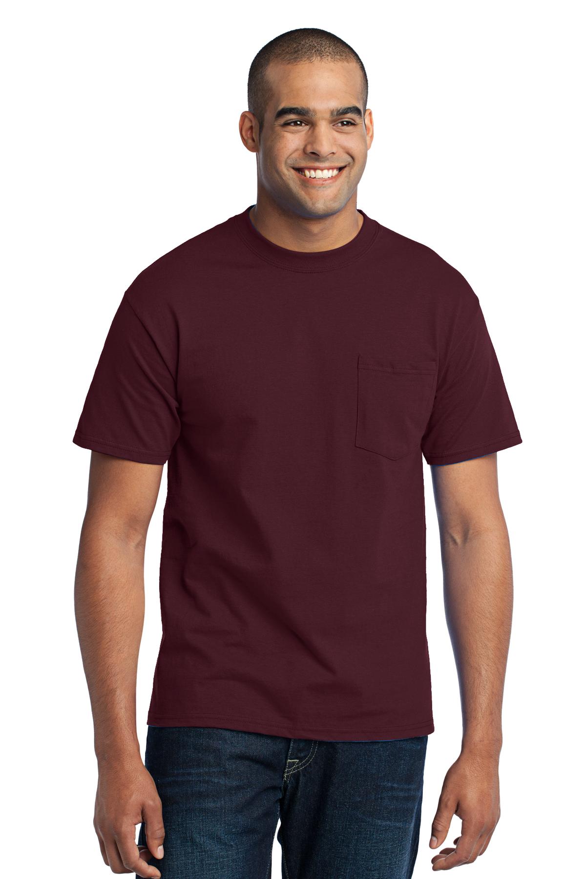 Port & Co™ Core Blend Pocket Tee PC55P