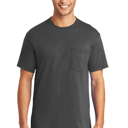Port & Company ®  - Core Blend Pocket Tee. PC55P