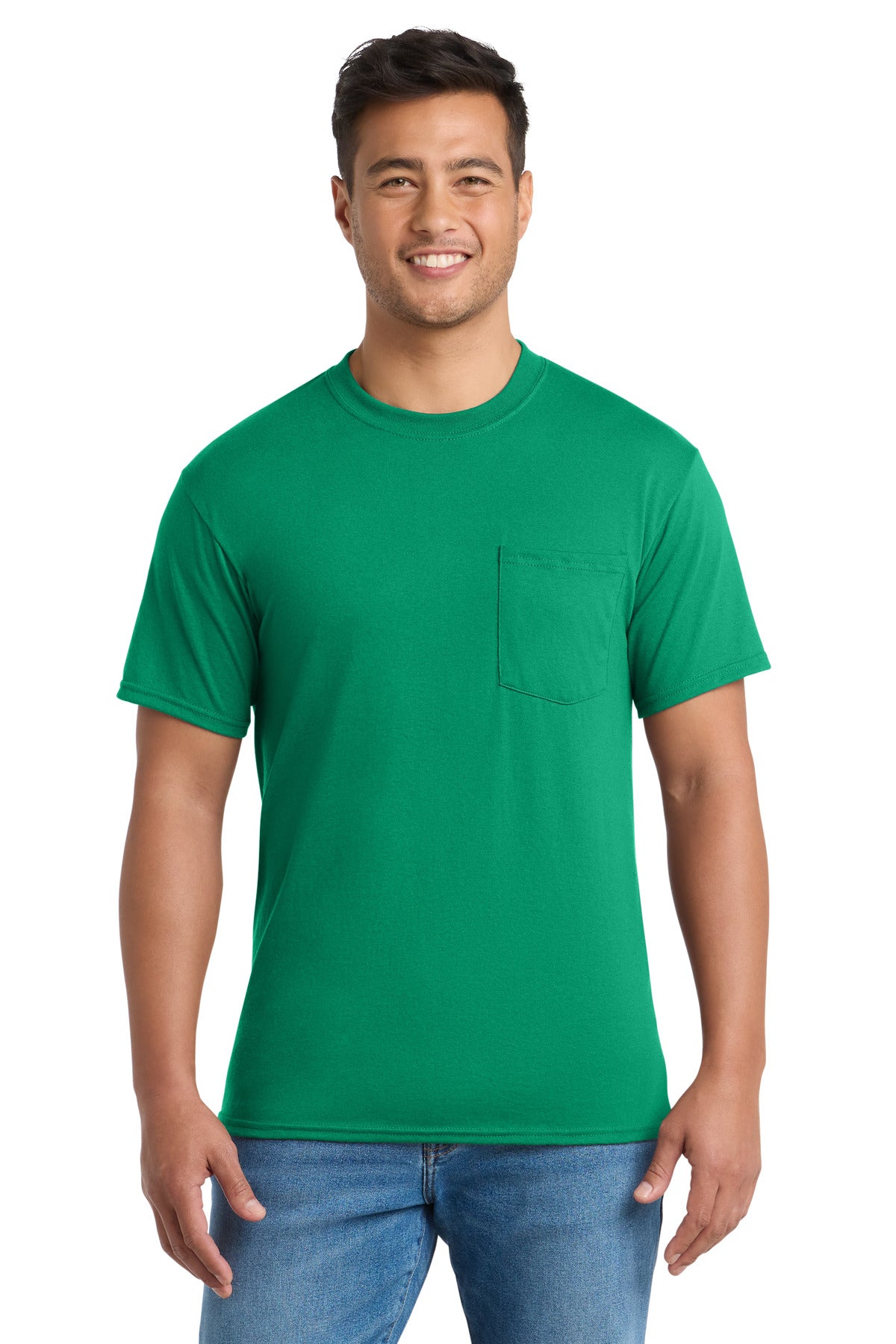 Port & Co™ Core Blend Pocket Tee PC55P