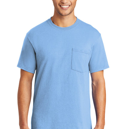 Port & Company ®  Tall Core Blend Pocket Tee. PC55PT