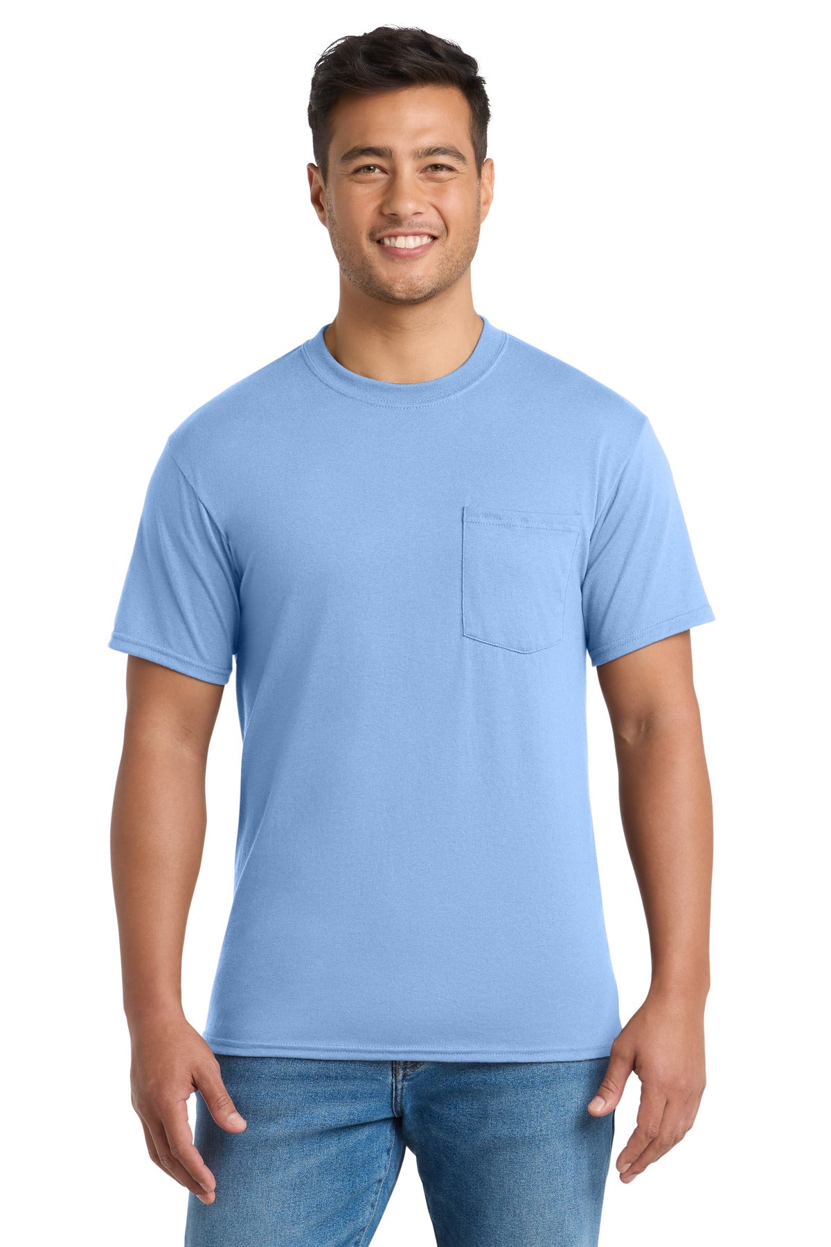Port & Co™ Core Blend Pocket Tee PC55P