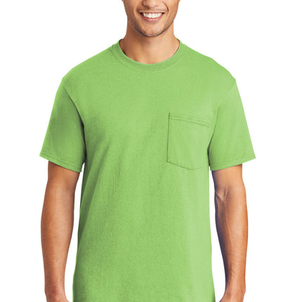 Port & Company ®  Tall Core Blend Pocket Tee. PC55PT