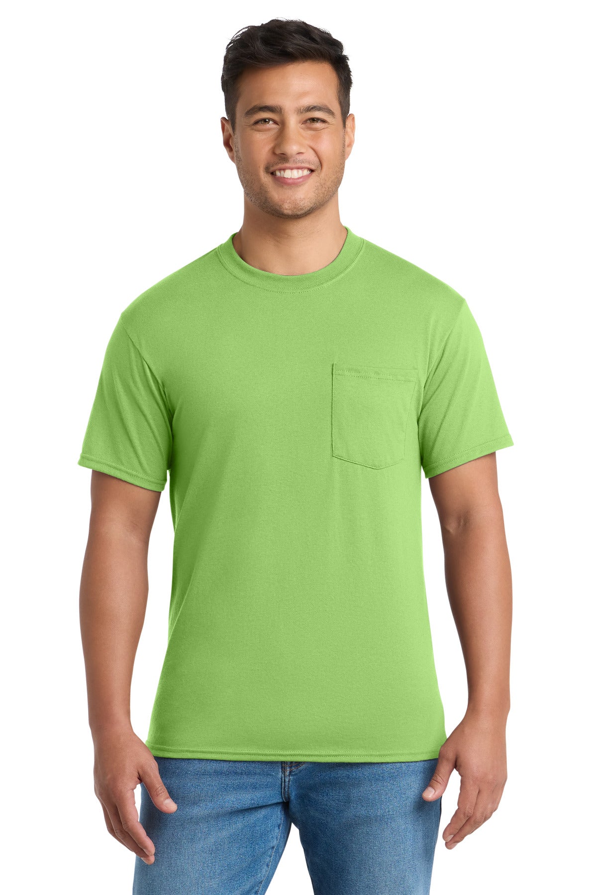 Port & Co™ Core Blend Pocket Tee PC55P