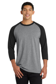 Port & Co™ Core Blend 3/4-Sleeve Raglan Tee PC55RS