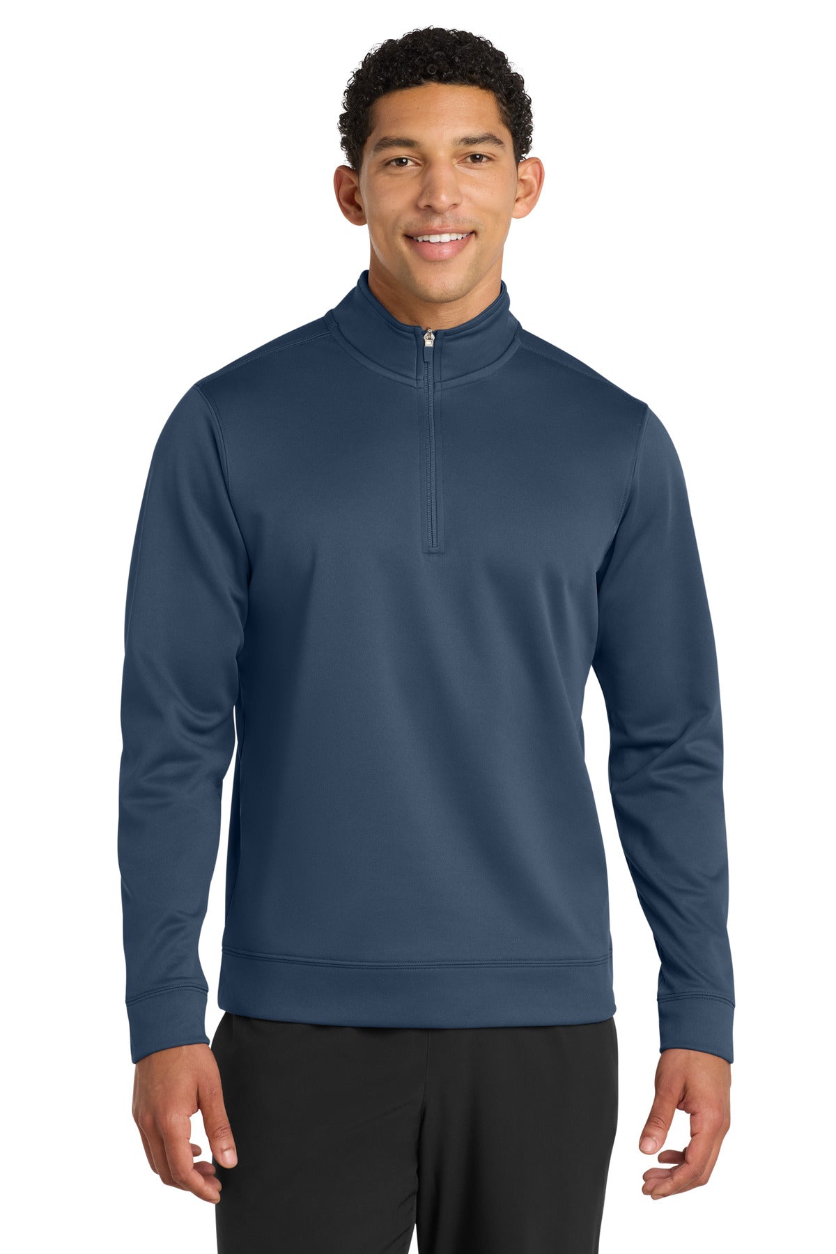 Port & Co™ Performance Fleece 1/4-Zip Pullover Sweatshirt PC590Q