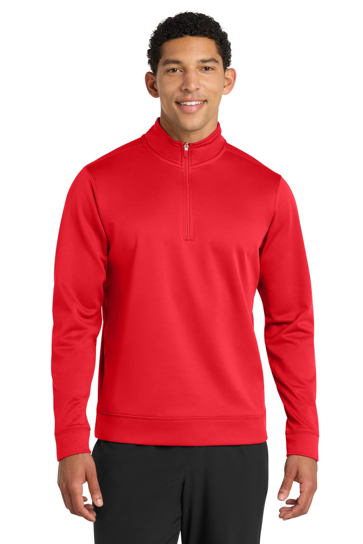 Port & Co™ Performance Fleece 1/4-Zip Pullover Sweatshirt PC590Q