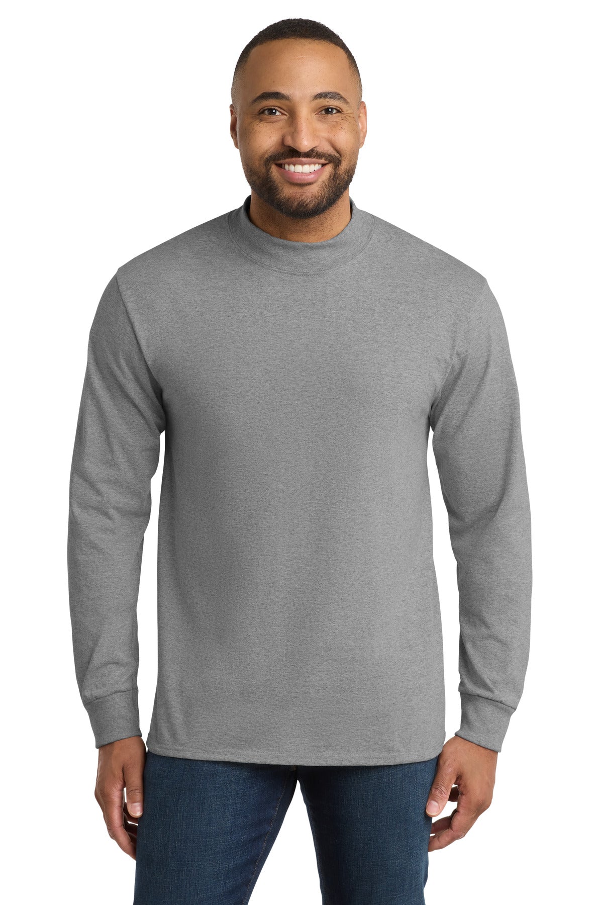 Port & Co  Essential Mock Turtleneck.  PC61M